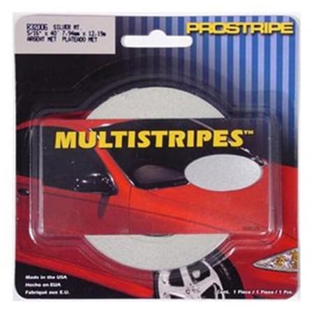 Prostripe 0.31 in. x 150 ft. Multipstripes Pewter Metallic PRS-R420132